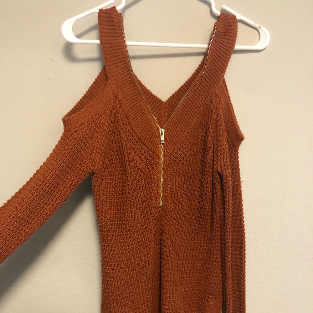 G by Guess GBG Cold Shoulder Sweater